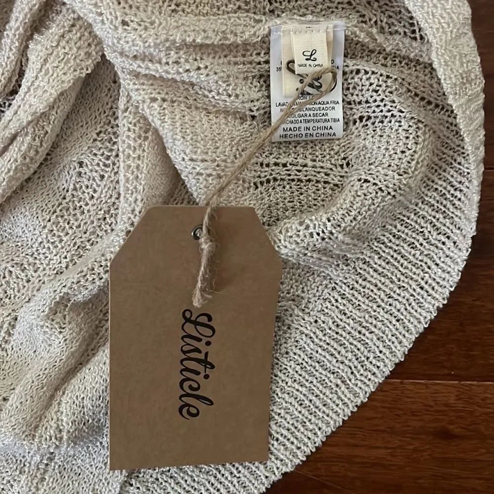 New Listicle Talia Reversible Sweater natural color - Picture 6 of 8